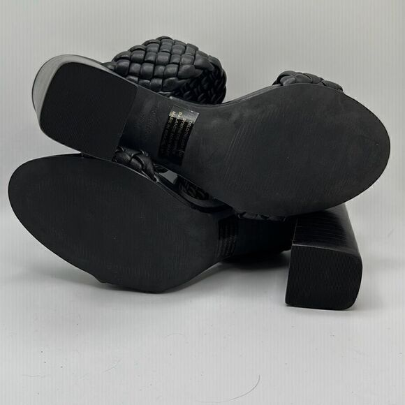 Steve Madden Women's Tielo Heeled Sandal 7.5 BLACK - Picture 5 of 7